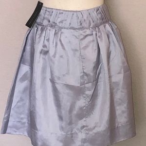 NEW Tommy Hilfiger Silver Pleated Skirt (size 2)